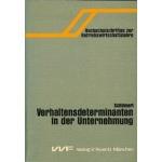 Rudolf Schinnerl: Verhaltensdeterminante