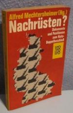 Alfred Mechtersheimer: Nachrüsten? Alfred Mechtersheimer: Nachrüsten?