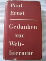 Gedanken zur Weltliteratur