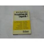 Koch, Walter A. (Hrsg.): Perspektiven de