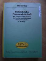 Däumler, Klaus D: Betriebliche Finanzwir