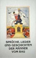 Sprüche, Lieder und Geschichten der Männer vom Bau