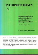 Edgar Neis: Interpretationen zeitgenössi