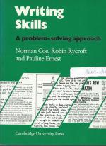 Writing Skills - a Problem Solving Approach