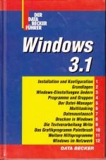 Der Data Becker Führer Windows 3.1