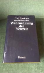 Weizsäcker, Carl Friedrich von: Wahrnehm Weizsäcker, Carl Friedrich von: Wahrnehm