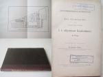 Die Geschichte und der gegenwärtige Zustand des k. k. allgemeinen Krankenhauses in Prag. Uibersichtlich dargestellt. Erste Ausgabe. Prag, Calve, 1891. * Mit 1 Portr. und 8 gefalt. Plänen. * Tit., 67 S. u. Anhang. Hlwd. d. Zt. m. goldgepr. RTit. und marmor. Schnitt.