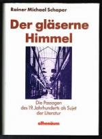 Der gläserne Himmel: Die Passagen des 19. Jahrhunderts als Sujet der Literatur. -