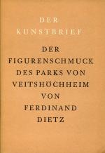 Der Figurenschmuck des Parks von Veitshöchheim - Der Kunstbrief