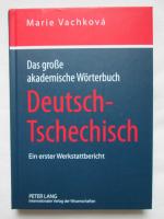 Das große akademische Wörterbuch Deutsch-Tschechisch - Ein erster Werkstattbericht