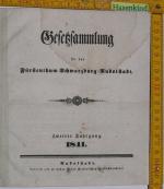 Gesetzsammlung für das Fürstenthum Schwa