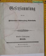 Gesetzsammlung für das Fürstenthum Schwa