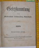 Gesetzsammlung für das Fürstenthum Schwa