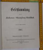 Gesetzsammlung für das Fürstenthum Schwa