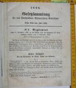 Gesetzsammlung für das Fürstenthum Schwa