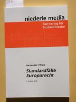 Alexander Thiele: Standardfälle Europare