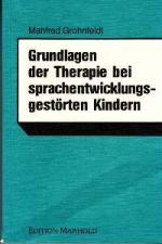 Manfred Grohnfeldt: Grundlagen der Thera