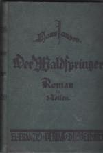 Hans Janson: Der Waldspringer