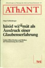Edgar Kellenberger: Häsäd wä