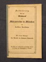 Aufklärung über den Mahnruf des Märzvereins in München und dessen Treiben. Mit einem Anhange: Die Adresse der Kammer-Majorität. Auf Kosten des constitutionell-monarchischen Vereins.