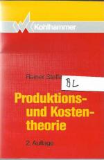 Produktions- und Kostentheorie