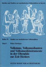 Volkstanz, Volksmusikanten und Volksinstrumente in der Oberpfalz zur Zeit Herders