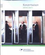 Autorenkollektiv: Konzertsaison 2010/201 Autorenkollektiv: Konzertsaison 2010/201