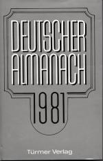 Deutscher Almanach 1981