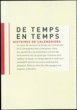 De temps en temps - Histoires de calendriers