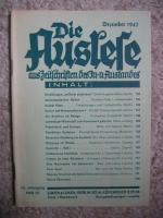 Die Auslese aus Zeitschriften des In- un