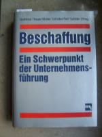 Beschaffung - ein Schwerpunkt der Unternehmensführung