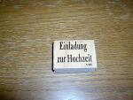 Stempel Einladung zur Hochzeit