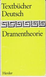Dramentheorie, Textbücher Deutsch, Ausge