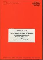 Europa nach dem EG-Gipfel von Maastricht. Der "Vertrag über die Europaische Union" - Vorgeschichte, Inhalt und Bewertung - (Interne Studien 32/1992)