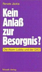 Renate Jäckle: Kein Anlaß zur Besorgnis?