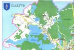 Olsztyn Stadtplan