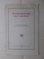 Haas, Hans Dr. theol.: Weisheitsworte de Haas, Hans Dr. theol.: Weisheitsworte de