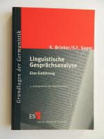 Brinker, Klaus; Sager, Sven F: Linguisti Brinker, Klaus; Sager, Sven F: Linguisti