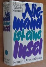 Johannes Mario Simmel: Niemand ist eine Johannes Mario Simmel: Niemand ist eine