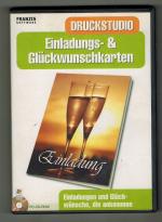 Druckstudio Einladungs- & Glückwunschkarten ( PC CD ROM )