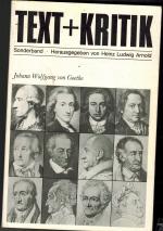 TEXT + KRITIK  - Johann Wolfgang von Goethe ( sonderband