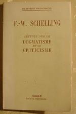 Lettres sur le Dogmatisme et le Criticisme. Deutsch/ Französisch Philosphische Briefe