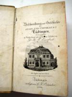Beschreibung und Geschichte der Stadt und Universität Tübingen.