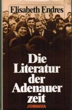 Die Literatur der Adenauerzeit