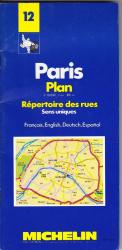 Paris Plan 1:10000 - Répertoire des rues (mehrsprachig)