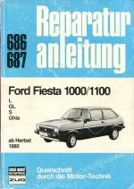 Ford Fiesta 1000 /1100 L, GL, S, Ghia ab Herbst 1980