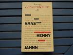 Hans Henny Jahnn. Literaturmagazin 35