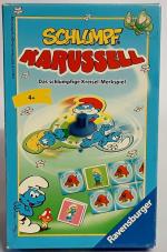 Schlumpf Karussell Das schlumpfige Kreisel-Merkspiel 2007 Ravensburger Spieleverlag