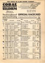 Official Racecard 07. Juli 1979 - Coral 