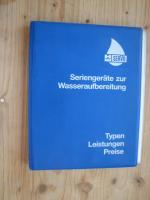 Seriengeräte zur Wasseraufbereitung - Typen - Leistungen - Preise